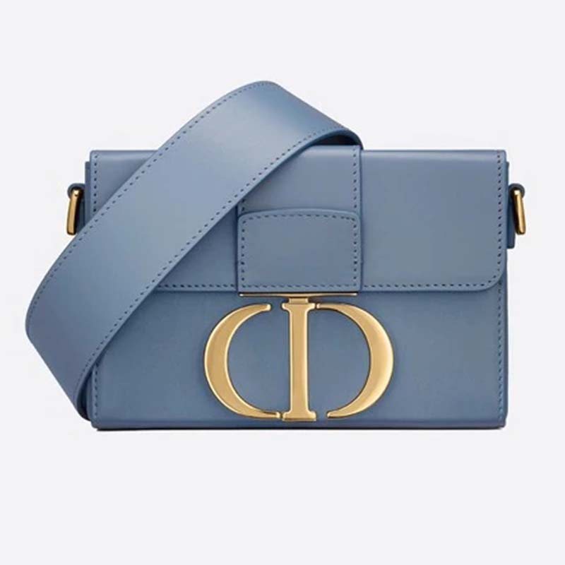 Dior Women 30 Montaigne Box Bag Box Calfskin ‘CD’ Clasp