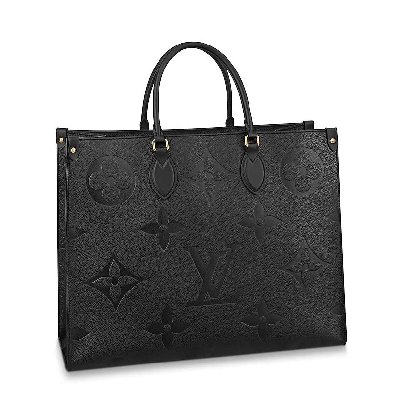 Louis Vuitton LV Women Onthego GM Tote in Monogram Empreinte Giant