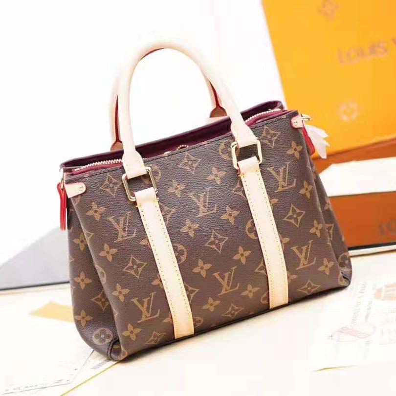 Louis Vuitton LV Women Soufflot BB Bag-Brown
