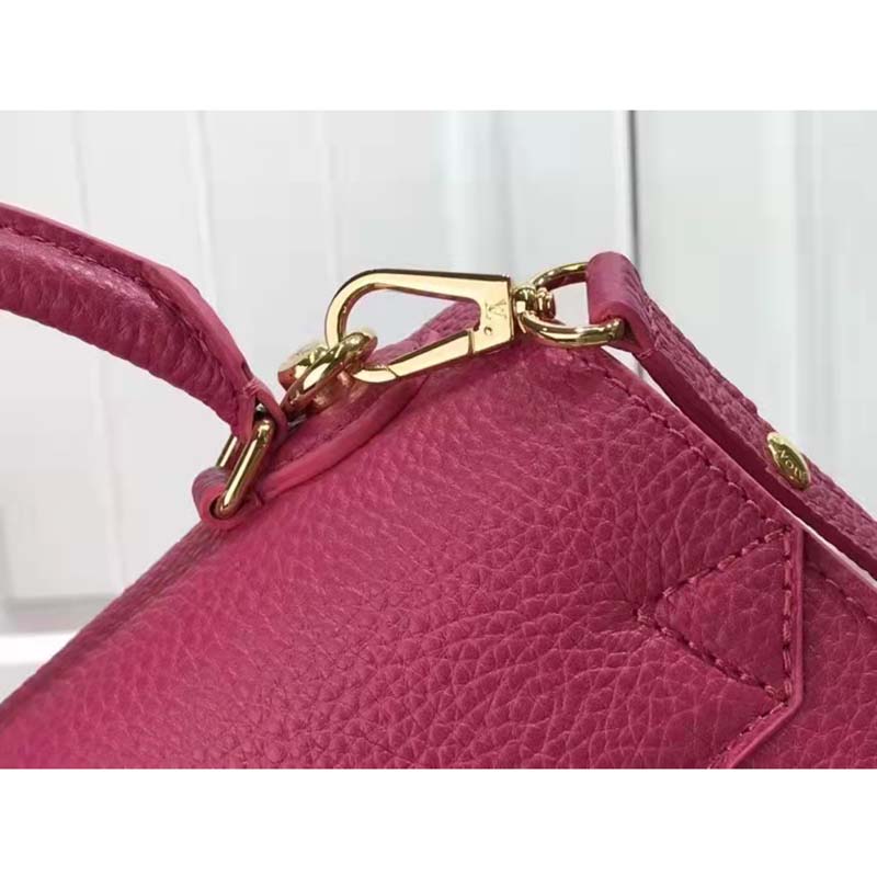 Louis Vuitton LV Women Twist One Handle BB Handbag Dragon Fruit Pink Taurillon