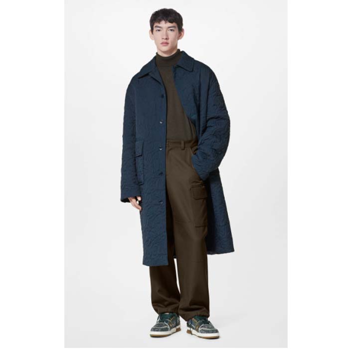 Louis Vuitton LV Unisex Trainer Sneaker Khaki Green Strass Rubber Monogram Flowers