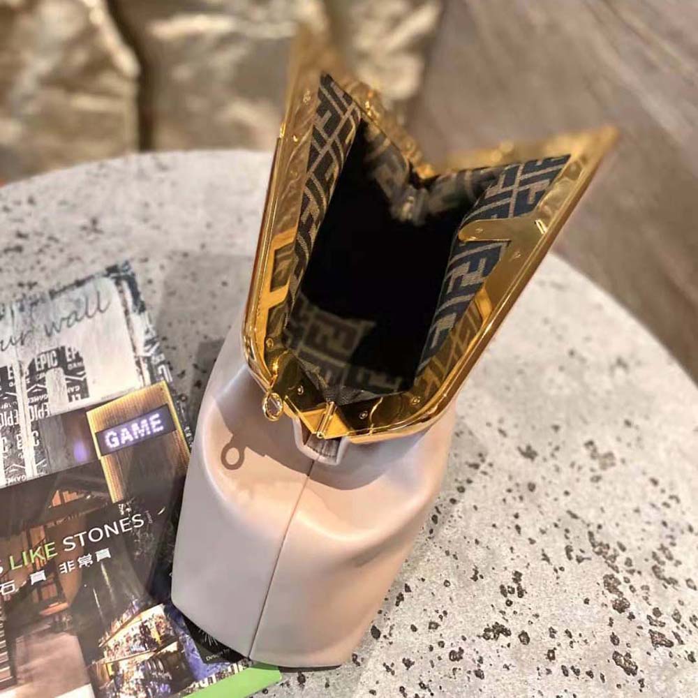 Fendi Women First Medium Nappa Leather Bag-Pink