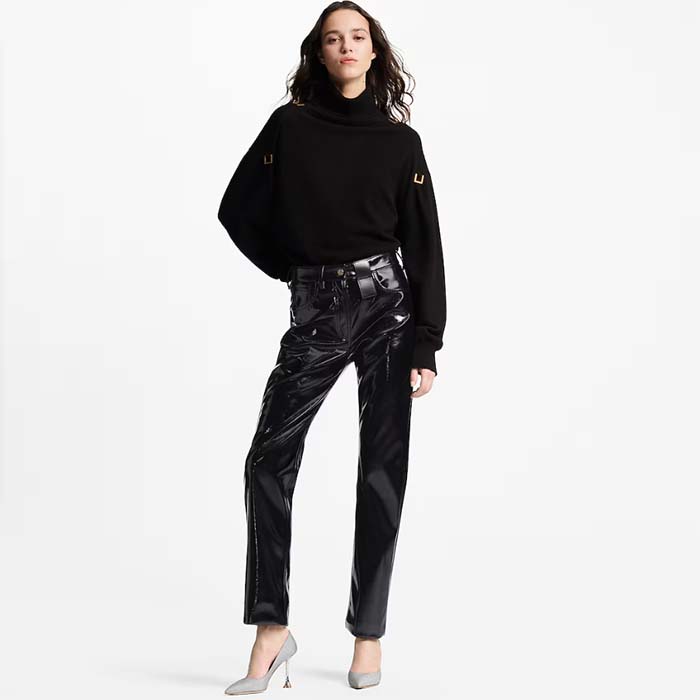 Louis Vuitton LV Women Blossom Pump Silver Textile Leather 9.5 CM Monogram Flower Heel