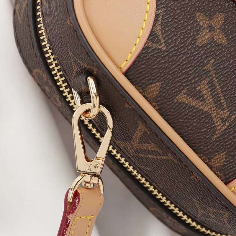 Louis Vuitton LV Women Valisette BB Handbag in Monogram Canvas-Brown
