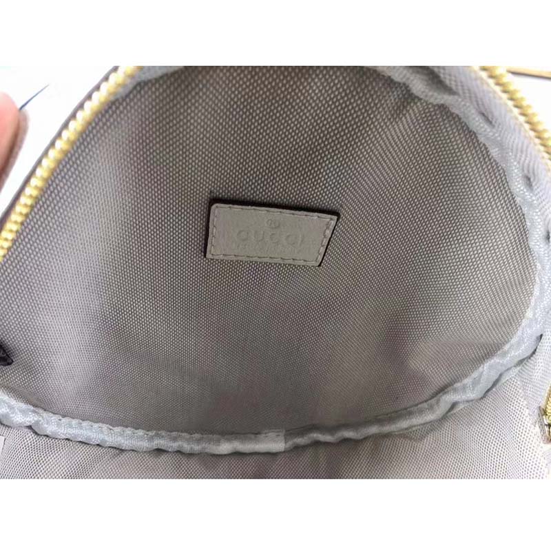 Gucci Unisex GG Adidas x Gucci Ophidia Shoulder Bag White Trefoil Leather Patch