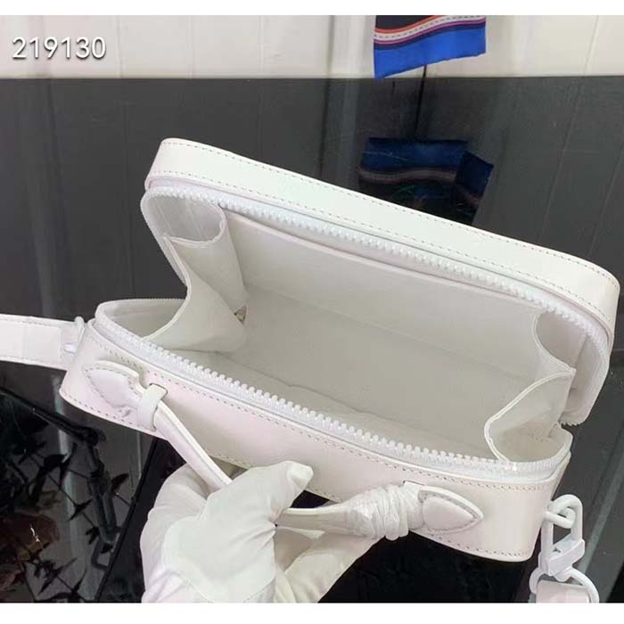 Louis Vuitton LV Unisex Handle Soft Trunk Optic White Calf Leather