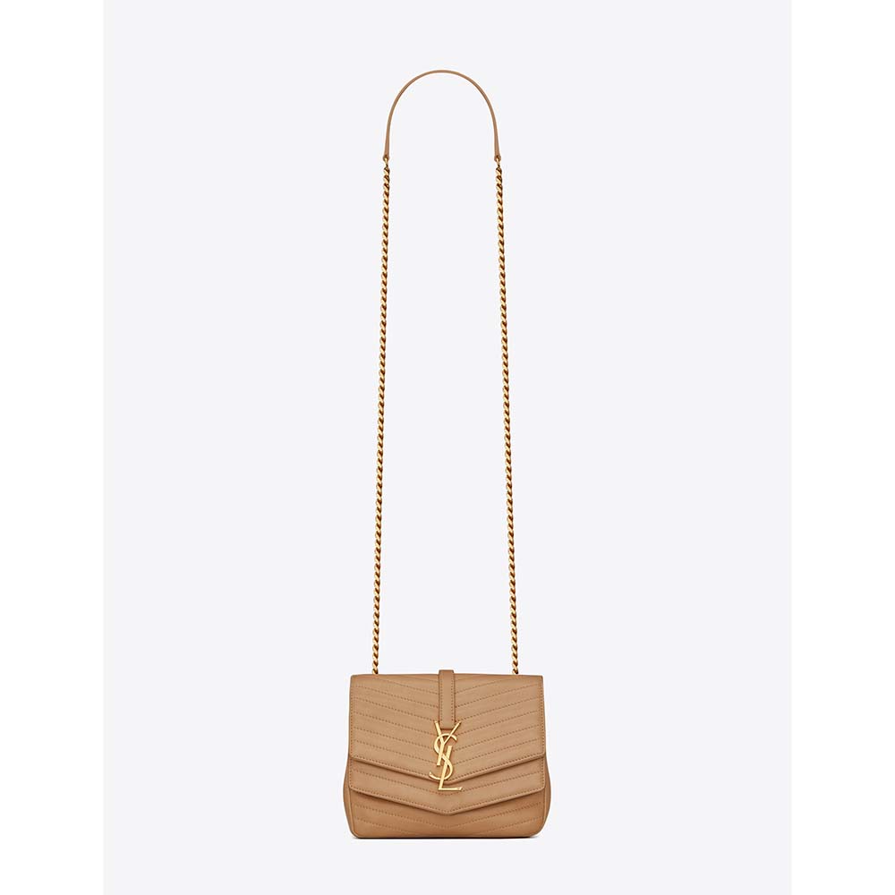 Saint Laurent YSL Women Sulpice Small in Matelasse Leather