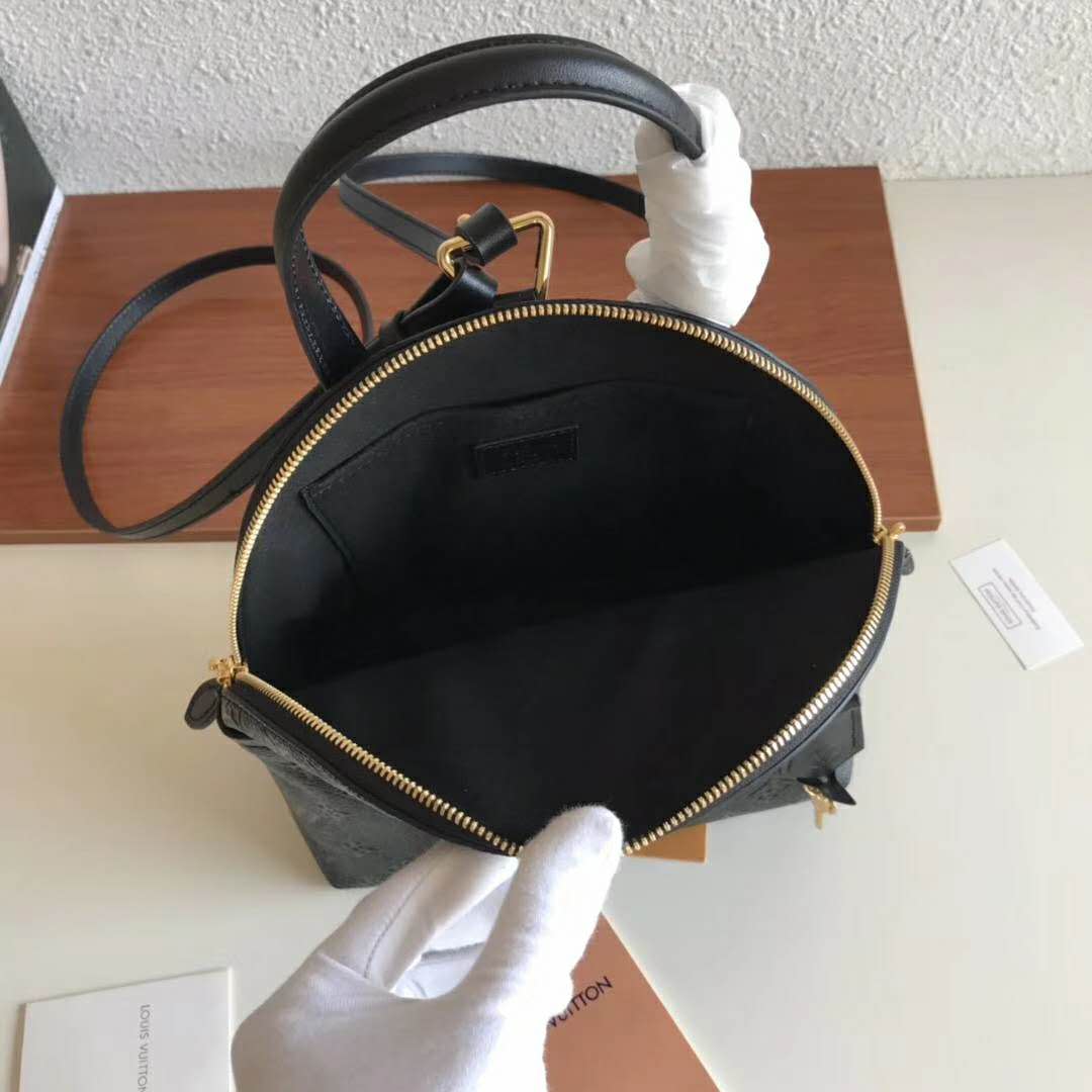 Louis Vuitton LV Unisex LV Moon Backpack in Smooth Calfskin Leather-Black