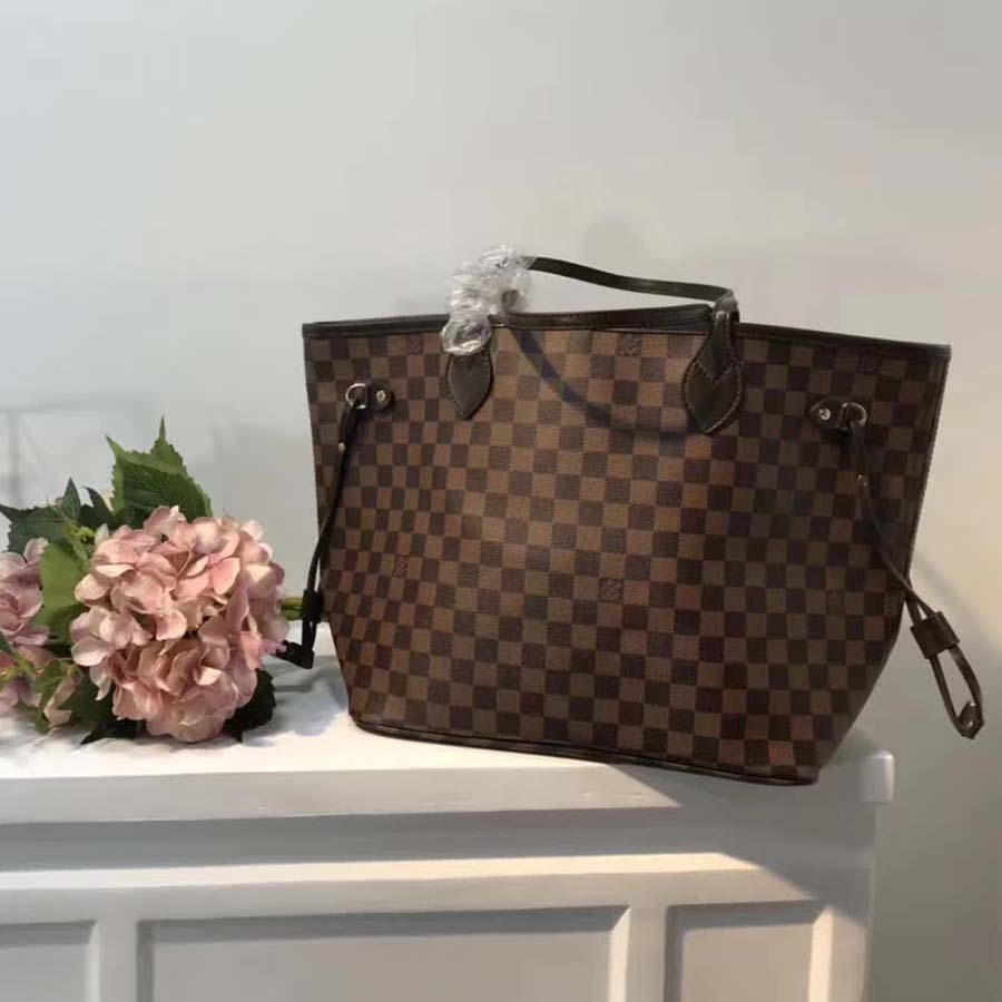 Louis Vuitton LV NEVERFULL MM Monogram Tote Handbag