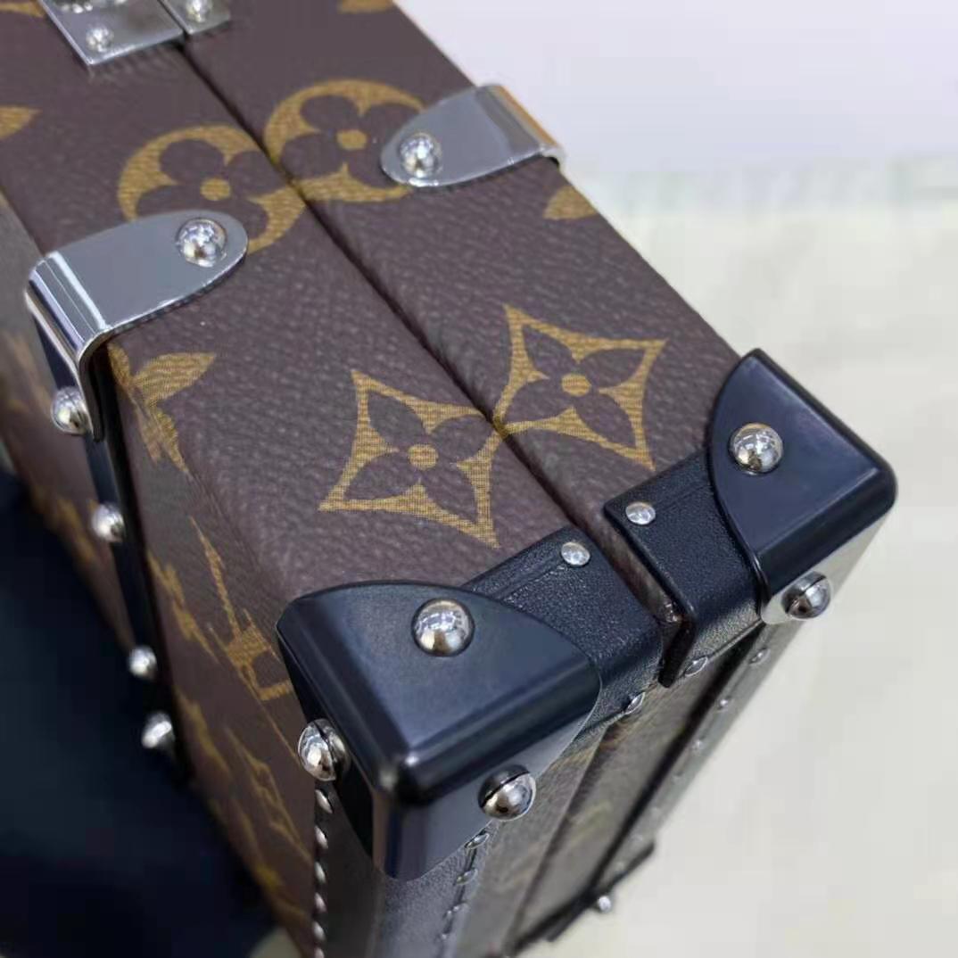 Louis Vuitton LV Unisex Wallet Trunk Monogram Coated Canvas Cowhide Leather