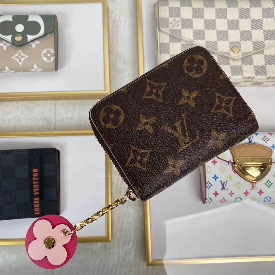 Louis Vuitton LV Women Zippy Coin Purse Iconic Monogram Canvas