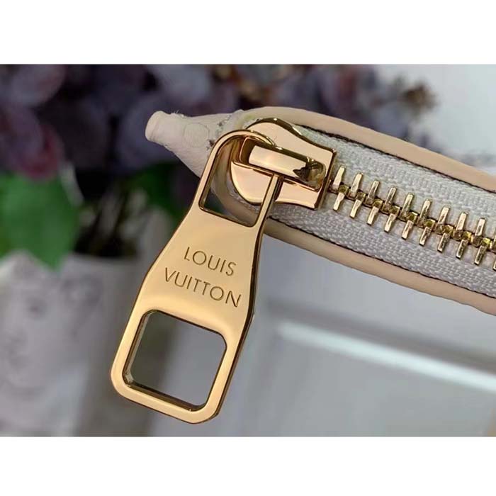 Louis Vuitton LV Unisex LV x YK Neverfull MM Quartz Embossed Grained Monogram Empreinte Cowhide Leather