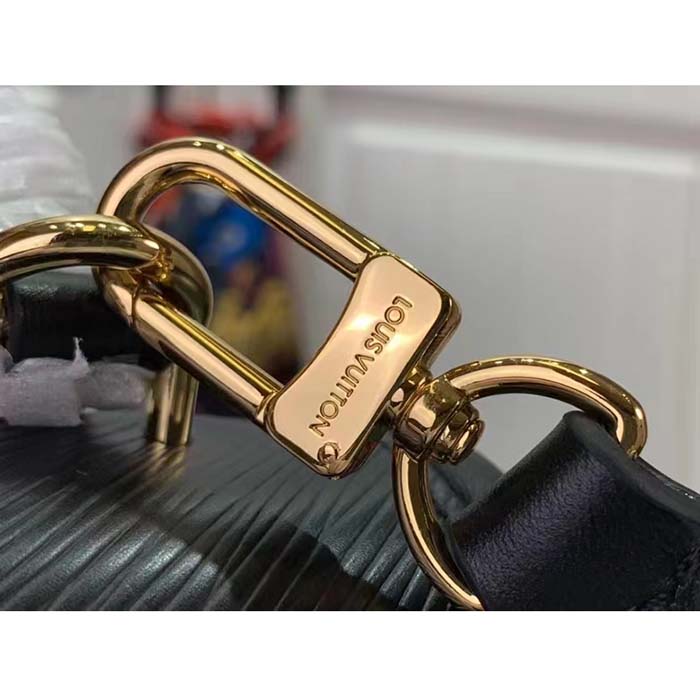 Louis Vuitton LV Women Hide Seek Black Epi Grained Smooth Cowhide Leather