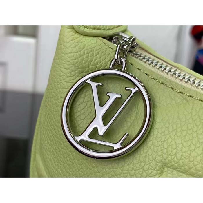 Louis Vuitton LV Women Mini Moon Green Monogram Empreinte Embossed Supple Grained Cowhide Leather