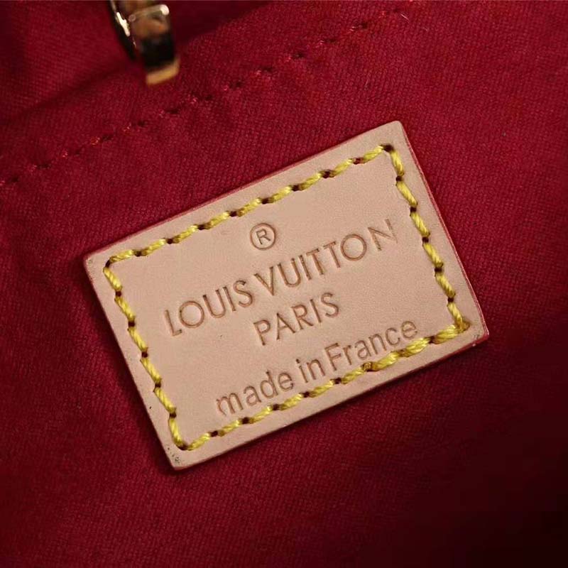 Louis Vuitton LV Women Montaigne BB Handbag in Monogram Canvas-Brown