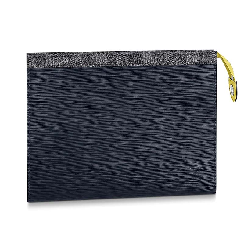 Louis Vuitton LV Unisex Pochette Voyage MM Bag in Epi Leather