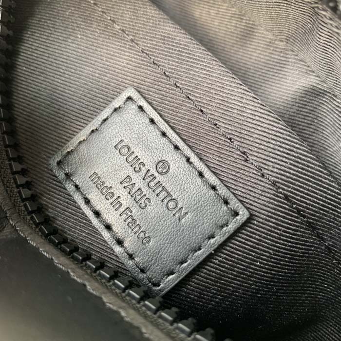 Louis Vuitton LV Unisex Mini Soft Trunk Bag Black Puffy Damier Soft Calf