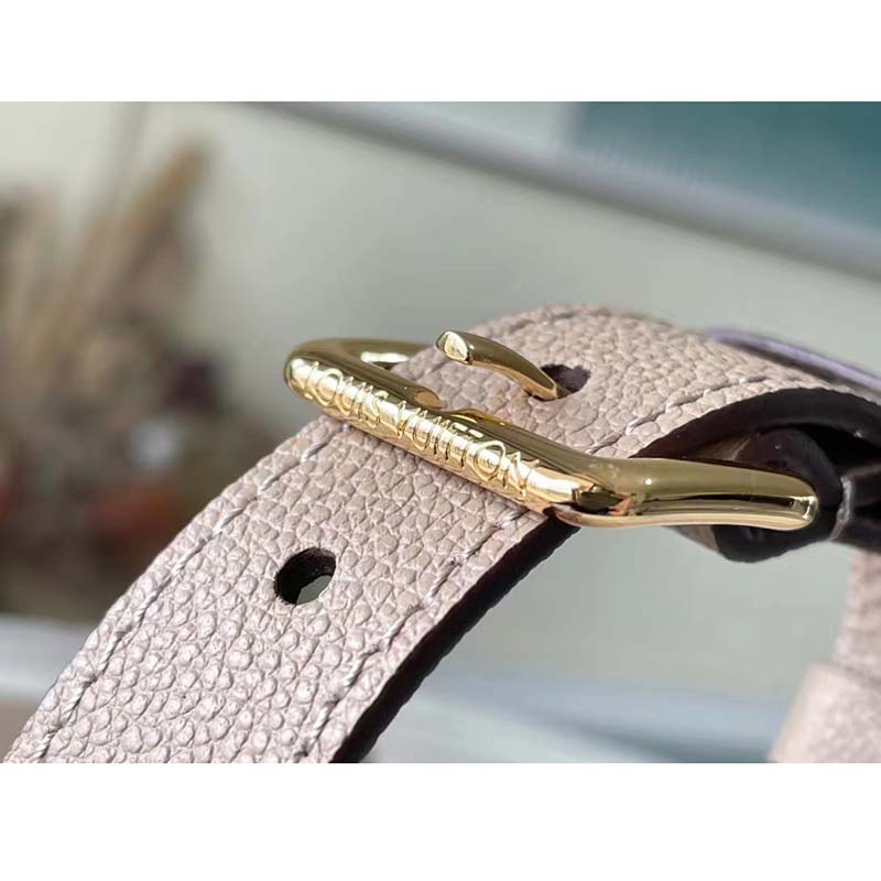 Louis Vuitton LV Women Madeleine MM Handbag Embossed Monogram Empreinte Cowhide