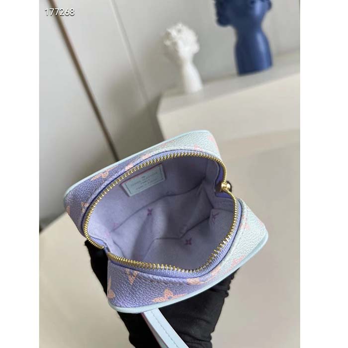 Louis Vuitton LV Women Wapity Case Sunrise Pastel Monogram Coated Canvas