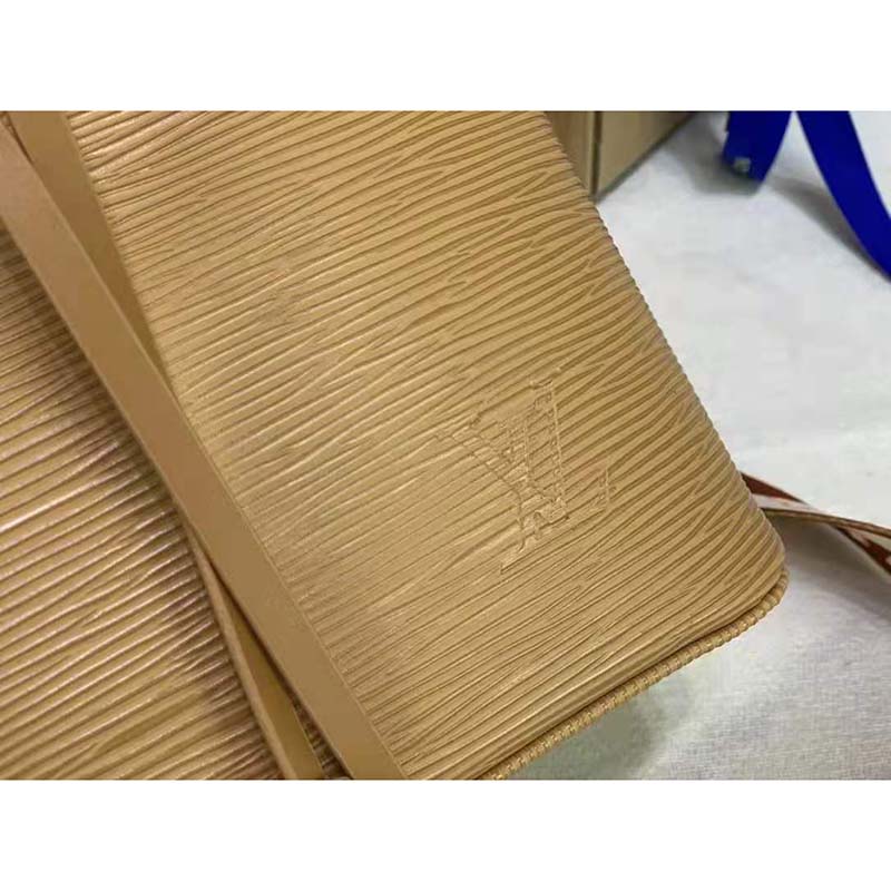 Louis Vuitton LV Women NéoNoé BB Bucket Bag Gold Epi Grained Cowhide