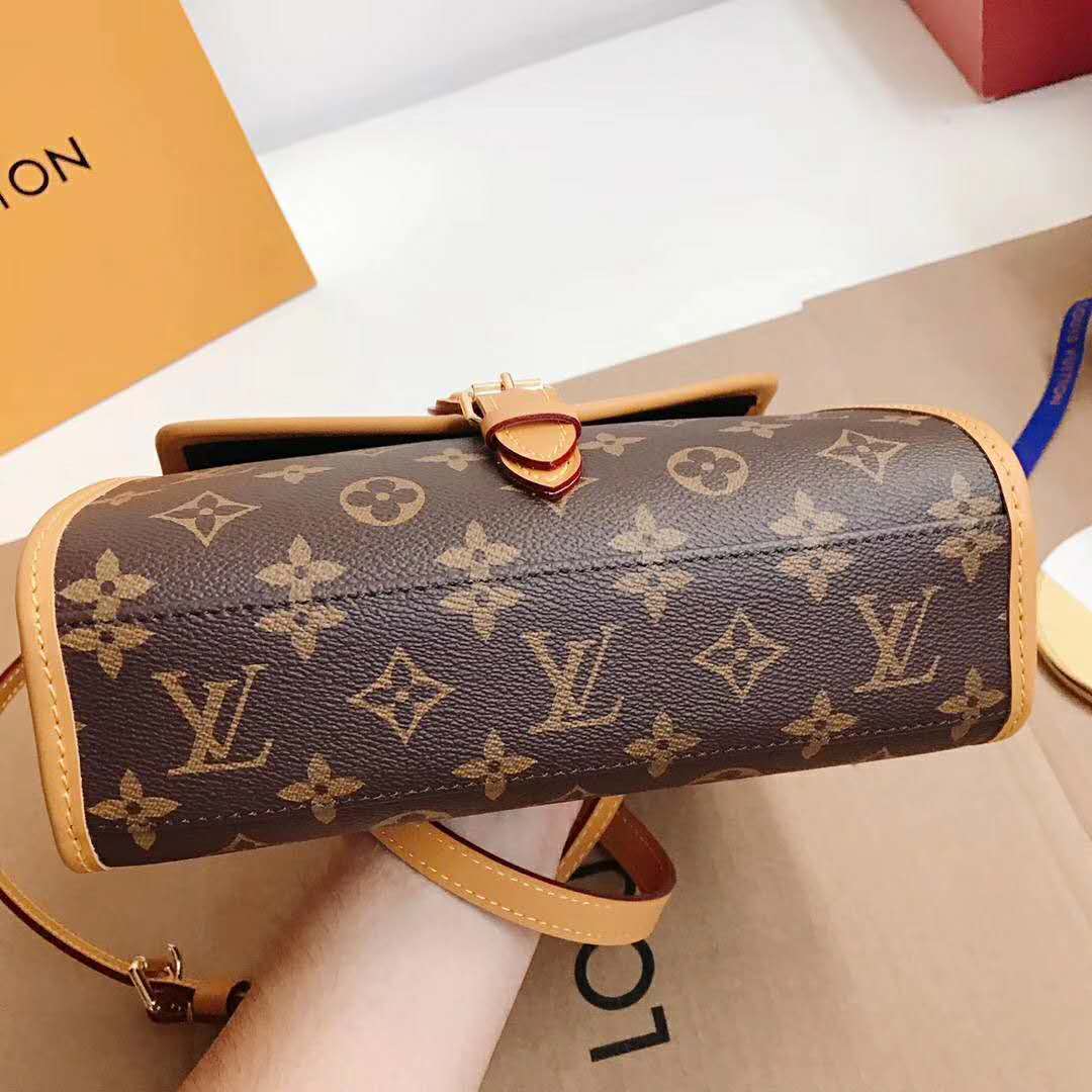 Louis Vuitton LV Women LV Ivy Bag in Monogram Coated Canvas-Brown