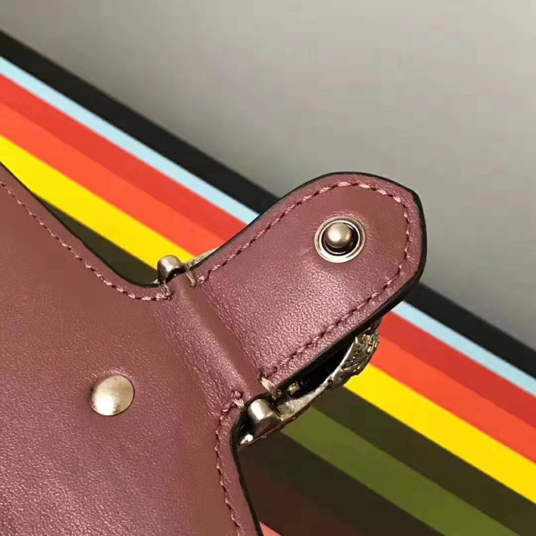 Gucci GG Women Dionysus Small GG Blooms Super Mini Bag-Brown