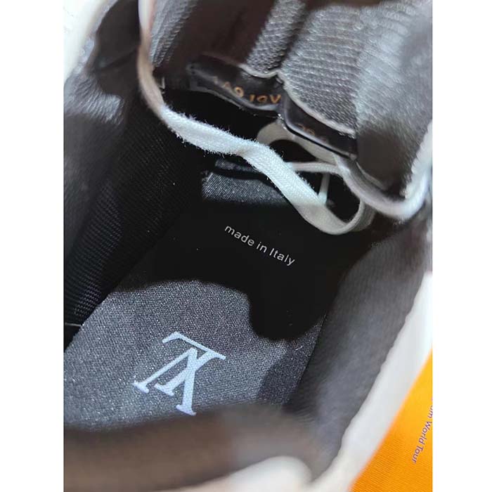 Louis Vuitton Unisex LV Trainer Sneaker Black Mix Sustainable Materials Monogram Flowers