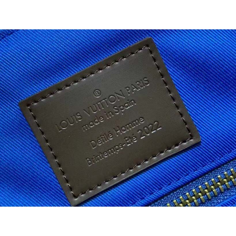 Louis Vuitton LV Unisex Christopher MM Backpack Monogram Canvas Cowhide Leather