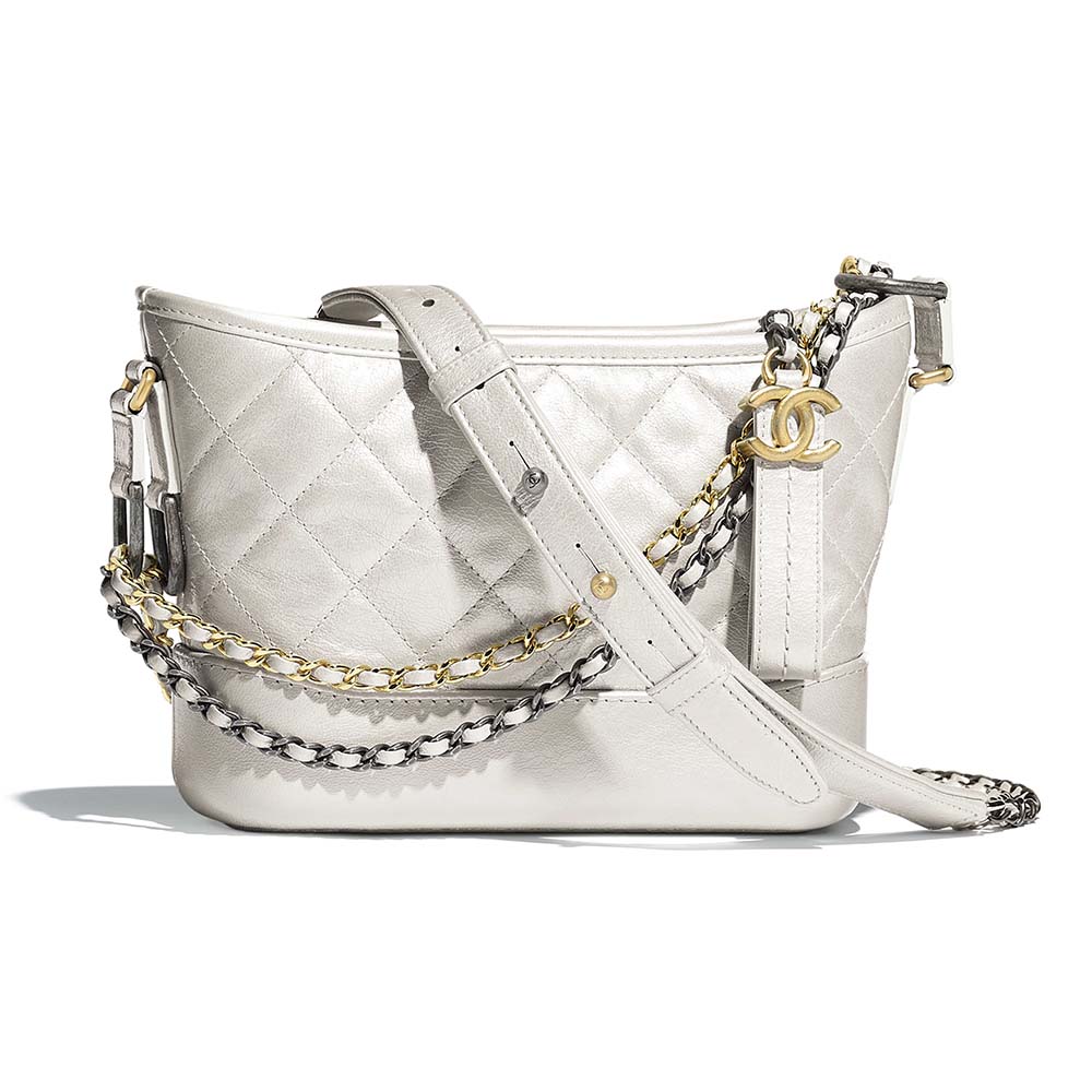 Chanel Women Chanel’s Gabrielle Small Hobo Bag in Aged Calfskin Leather