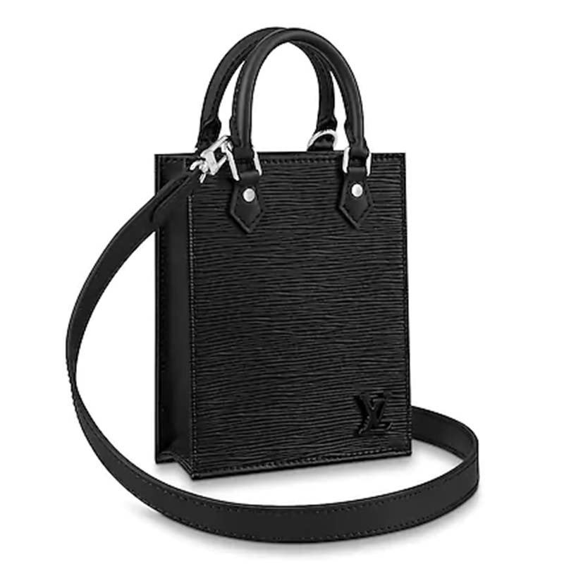 Louis Vuitton LV Women Petit Sac Plat Bag Epi Cowhide Leather