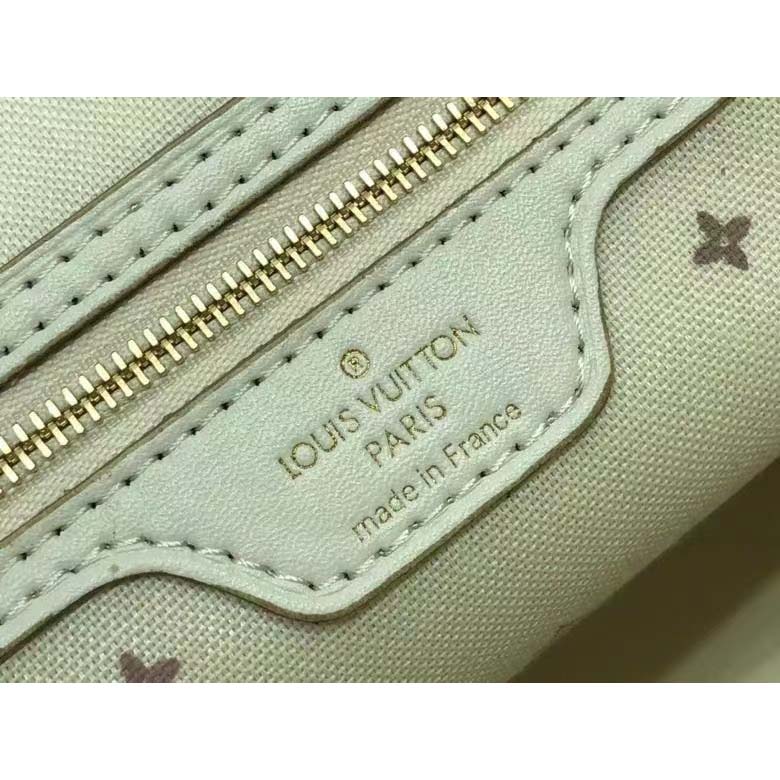 Louis Vuitton Women Neverfull MM Tote Sunset Kaki Monogram Coated Canvas