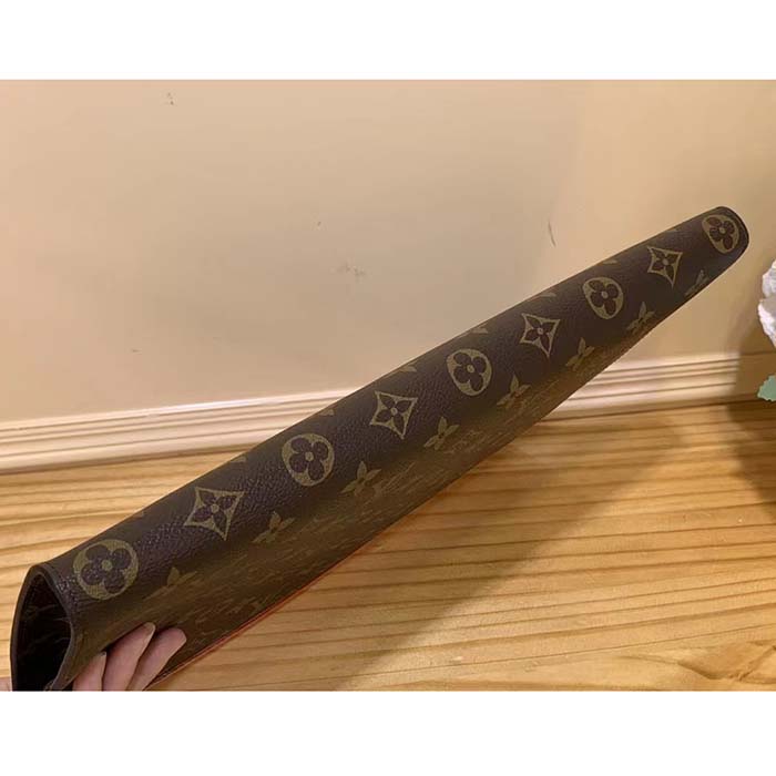 Louis Vuitton LV Unisex Pochette Jour Monogram Coated Canvas Aged Cowhide Leather