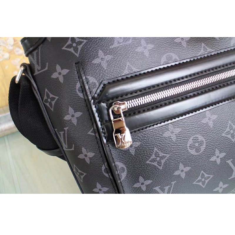 Louis Vuitton LV Men Odyssey Messenger PM Monogram Eclipse Coated Canvas