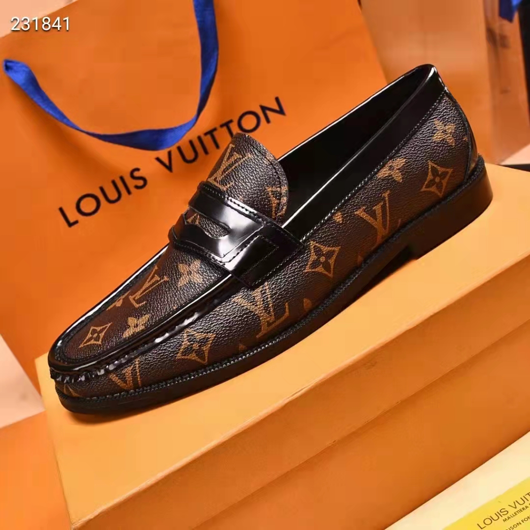 Louis Vuitton LV Men LVXNBA Loafer Ebene Monogram Canvas Blake Construction