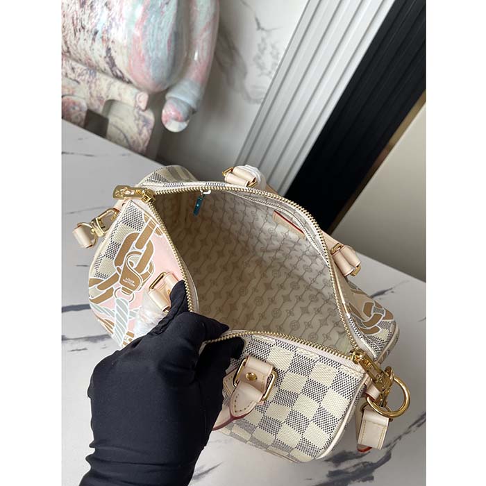 Louis Vuitton Women LV Speedy Bandoulière 25 New Spring Collection Nautical