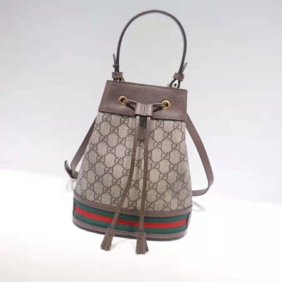 Gucci GG Women Ophidia Small GG Bucket Bag
