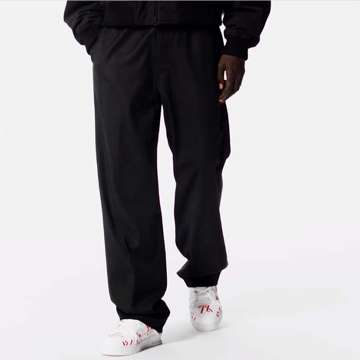 Louis Vuitton Unisex LV Trainer Sneaker Red Mix Sustainable Materials Monogram Flowers