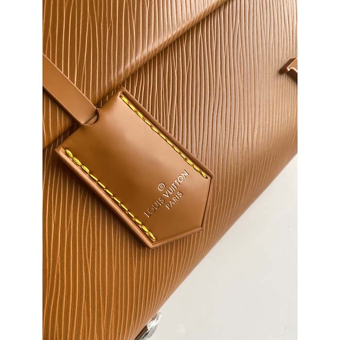Louis Vuitton LV Women Cluny Mini Gold Miel Epi Grained Smooth Cowhide Leather