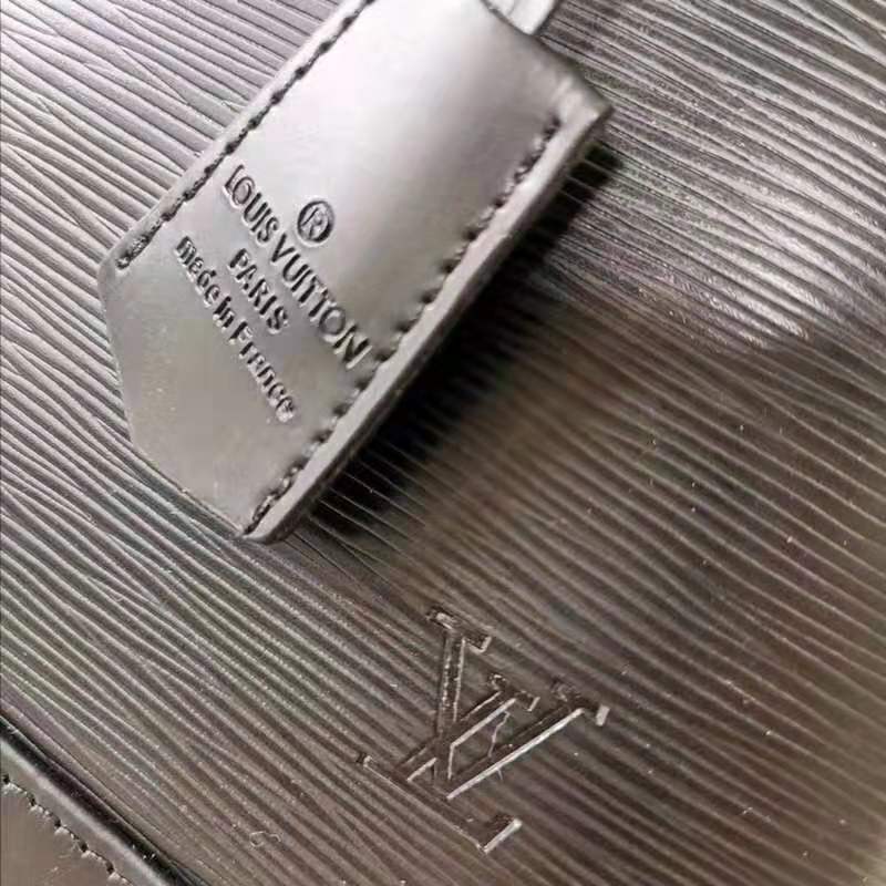 Louis Vuitton LV Women Alma PM Handbag in Epi Leather-Black