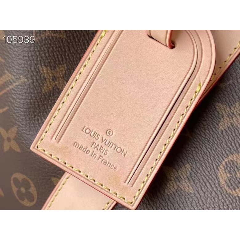 Louis Vuitton LV Unisex Carryall Coated Canvas VVN Shiny Golden Brass