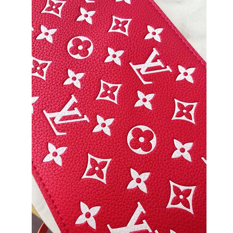 Louis Vuitton Women LV Neverfull MM Carryall Tote Bag Black Printed Embossed Grained Cowhide