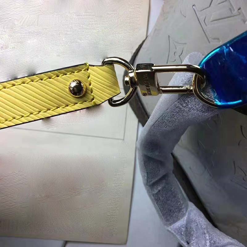 Louis Vuitton LV Women Alma BB Handbag in Metallic Monogram Vernis Patent Leather-Silver