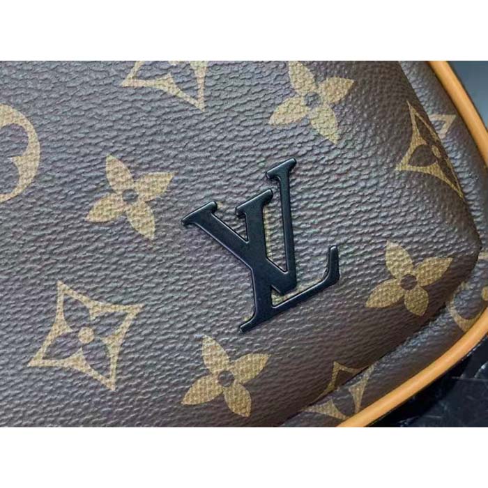 Louis Vuitton LV Unisex Avenue Sling Bag NM Radiant Sun Monogram Macassar Coated Canvas