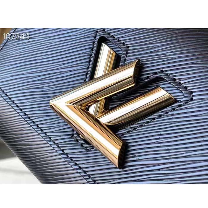 Louis Vuitton LV Women Twist PM Chain Bag Black Epi Grained Cowhide Leather