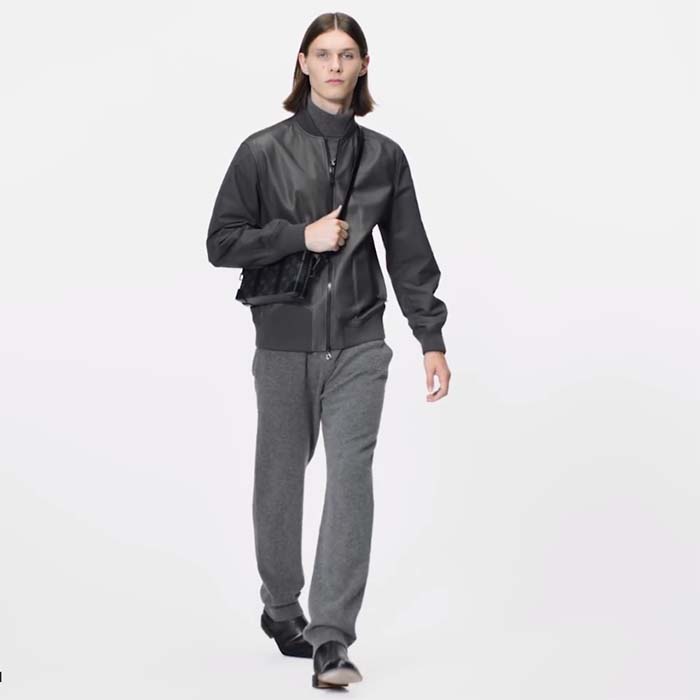 Louis Vuitton LV Unisex Soft Trunk Wearable Wallet Black Monogram Eclipse Coated Canvas