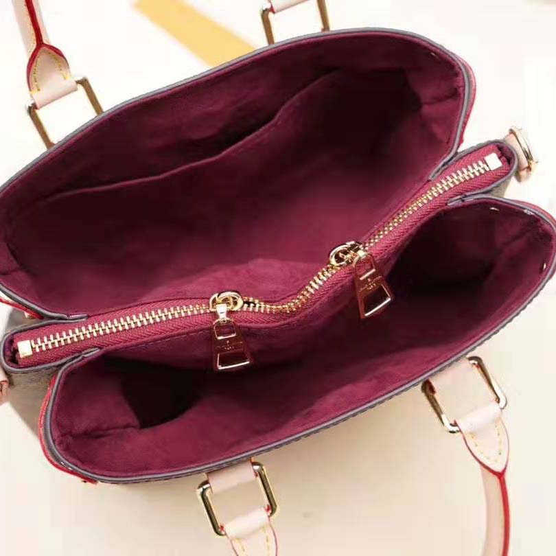 Louis Vuitton LV Women Soufflot BB Bag-Brown