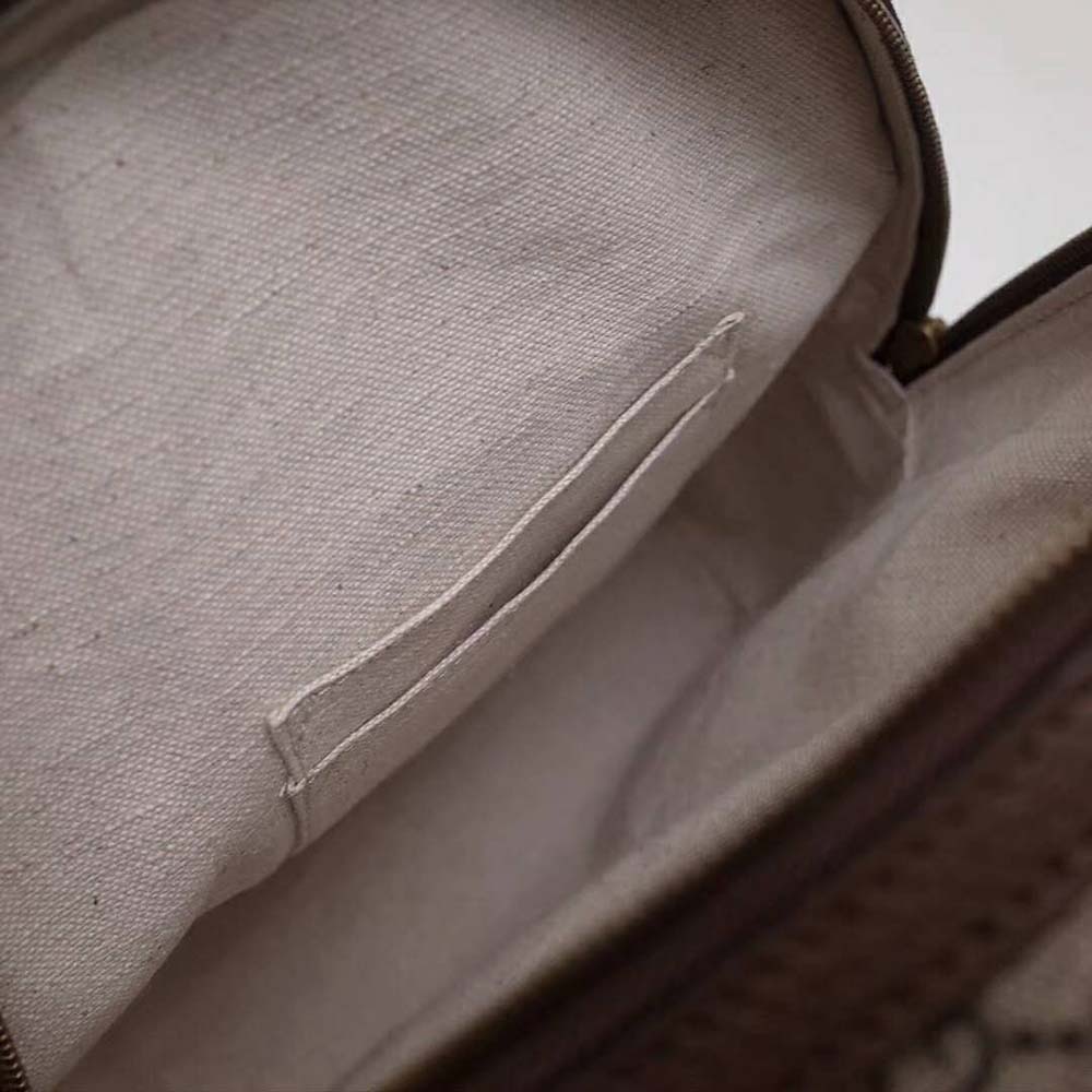 Gucci GG Unisex Ophidia GG Small Backpack-Brown