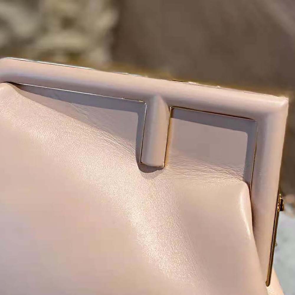 Fendi Women First Medium Nappa Leather Bag-Pink