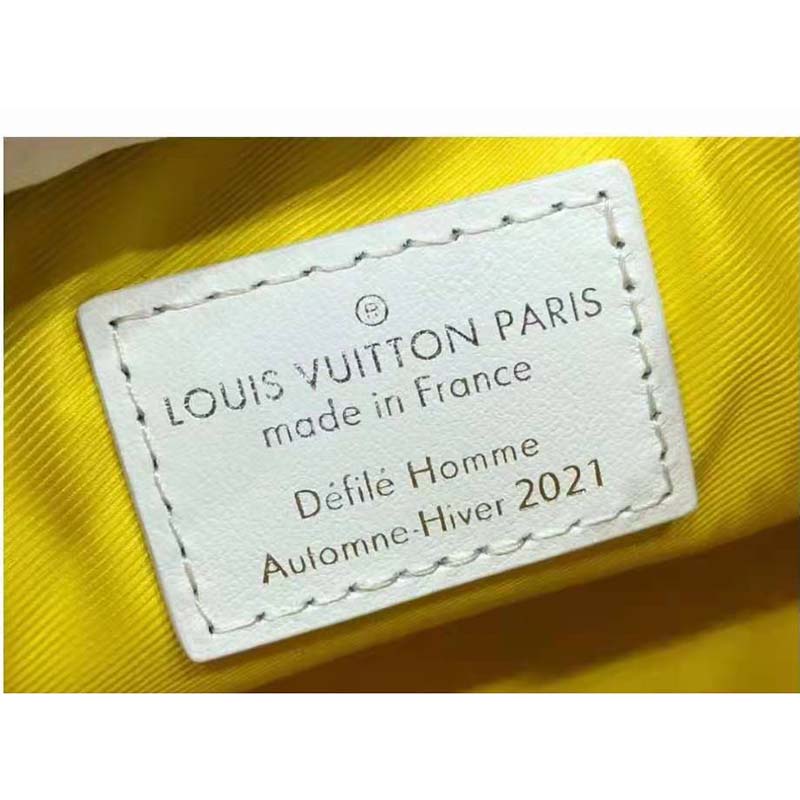 Louis Vuitton LV Unisex Keepall XS Bag Yellow Cowhide Leather