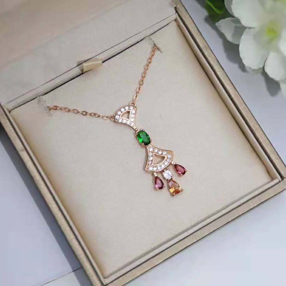 Bvlgari Women Divas Dream Necklace 18 KT Rose Gold